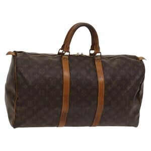 LOUIS VUITTON Monogram Keepall 50 Boston Bag M41426
